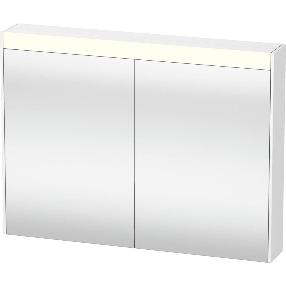 Duravit Brioso Mirror Cabinet with Lighting White