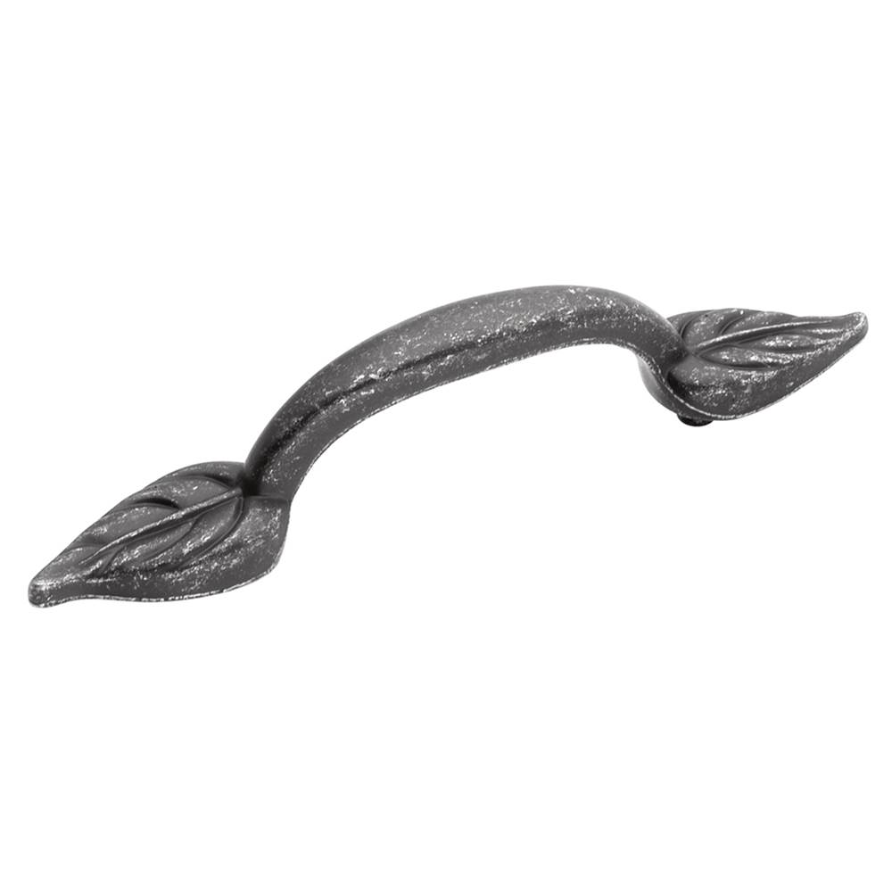Hickory Hardware Natural Accents Collection Pull 3'' C/C Vibra Pewter Finish