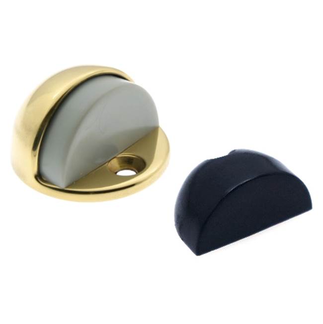Idh Low Dome Stop Polished Brass No Lacquer