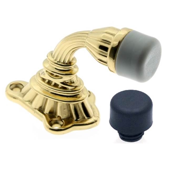Idh Ribbon & Reed Crane Door Stop Polished Brass
