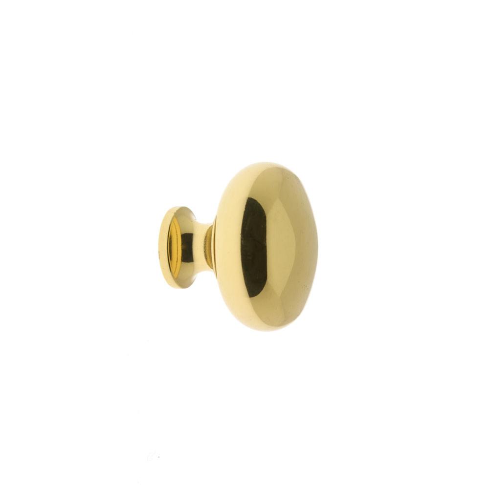 Idh 1-1/4'' Round Knob Polished Brass