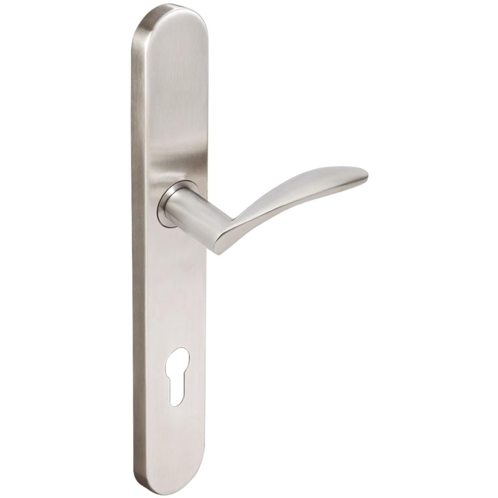 INOX BP Multipoint 311 Crest Euro Entry Lever High US32D RH