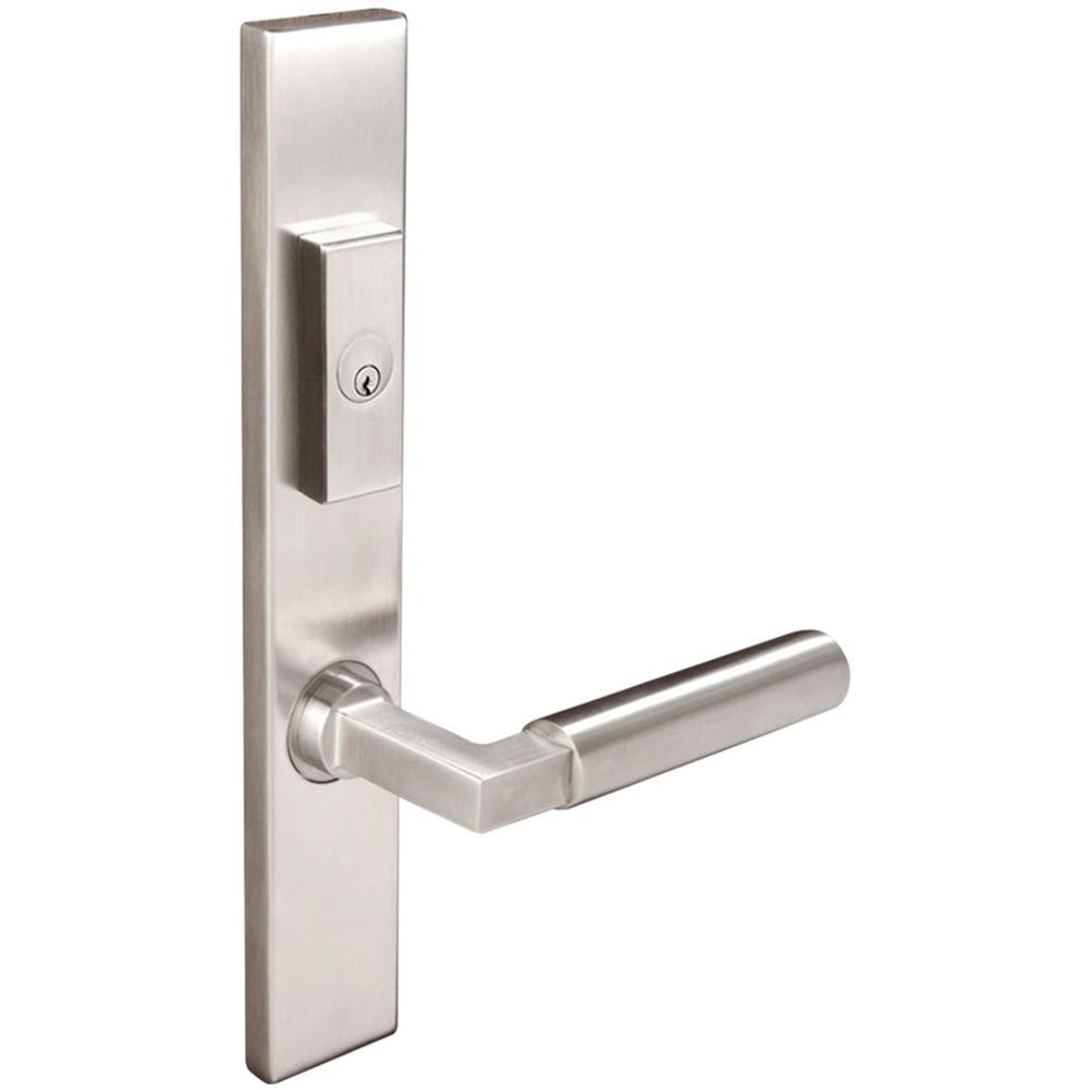 INOX MU Multipoint 221 Aurora US Entry Lever Low US32D LH