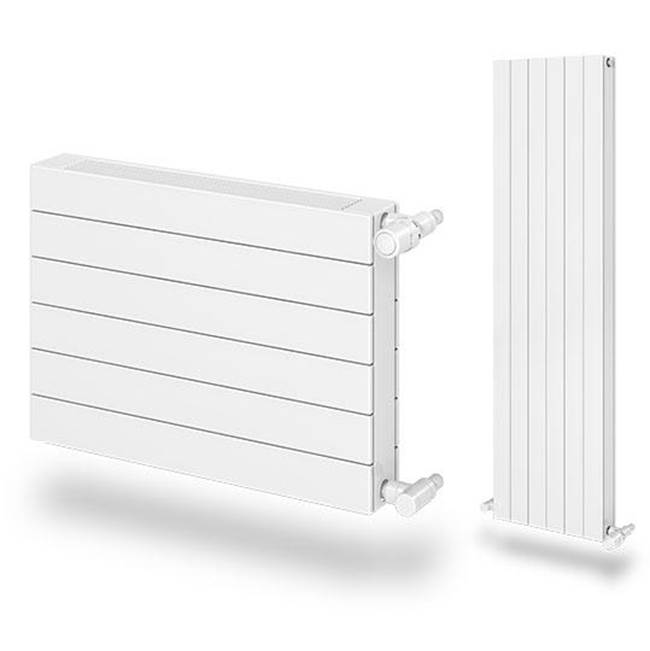 Myson Decor Flat Tube Style 23''H x 2''-8''L Radiator 3246 BTUH/Ft. (includes plug & vent) ''Special Order...