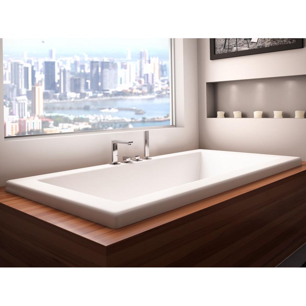 Neptune ZEN bathtub 36x66 with armrests and 4'' top lip, Whirlpool/Mass-Air/Activ-Air, White