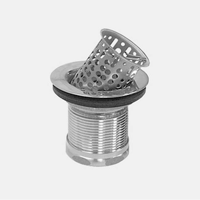 Sigma Junior strainer basket 1-1/2'' NPT, fits 2'' sink openings.  Complete with nuts and washers CHROME .26
