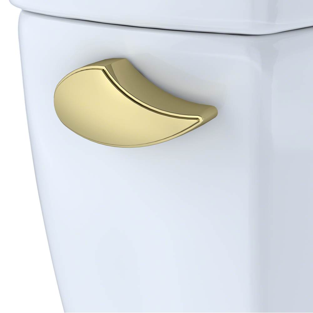TOTO Trip Lever - Polished Brass For Drake (Except R Suffix) Toilet