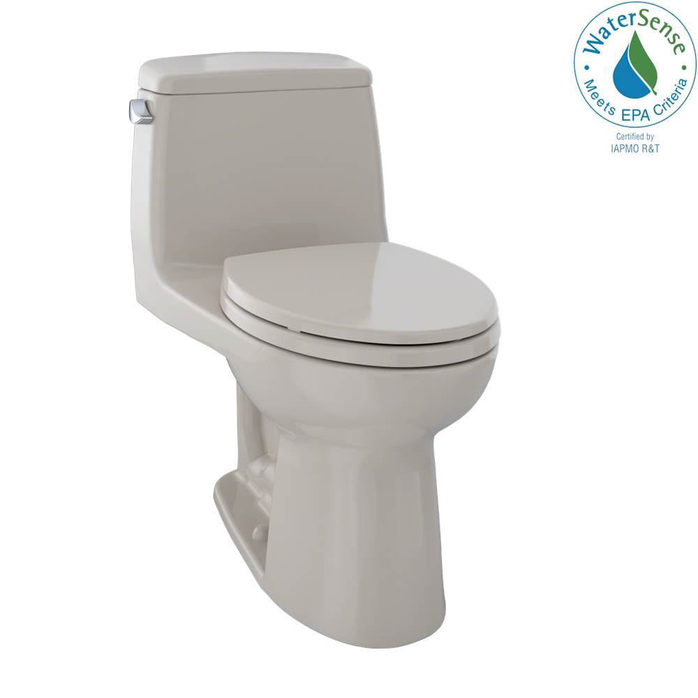 TOTO Toto® Eco Ultramax® One-Piece Elongated 1.28 Gpf Toilet, Bone