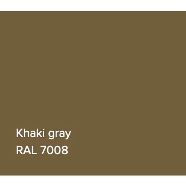 Victoria + Albert RAL Basin Khaki Grey Gloss