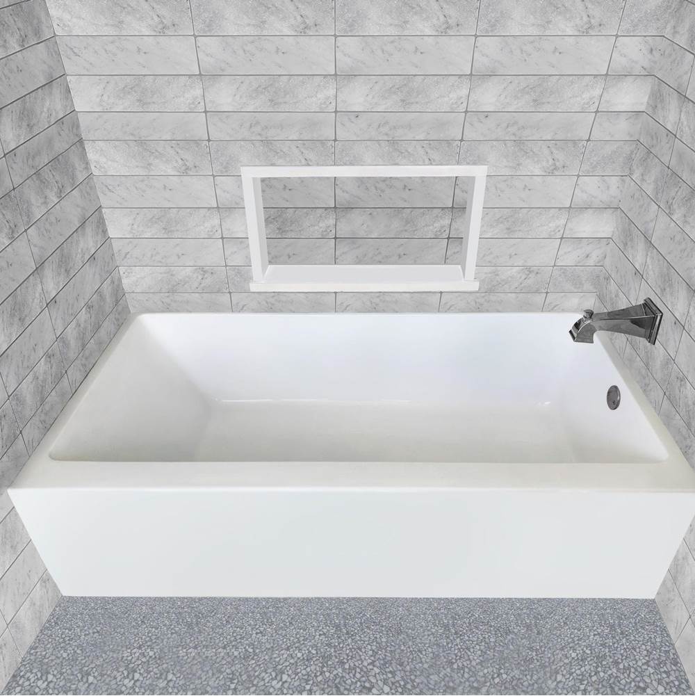 Whitehaus Collection - Three Wall Alcove Soaking Tubs