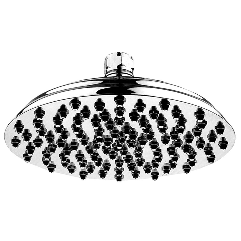 Whitehaus Collection Showerhaus Large Sunflower Rainfall Showerhead with 108 Spray Nozzles - Solid Brass Construction with Adjustable Ball Joint