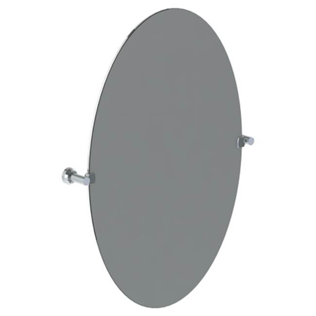 Watermark Wall Mounted 24'' x 36'' Oval Pivot Mirror