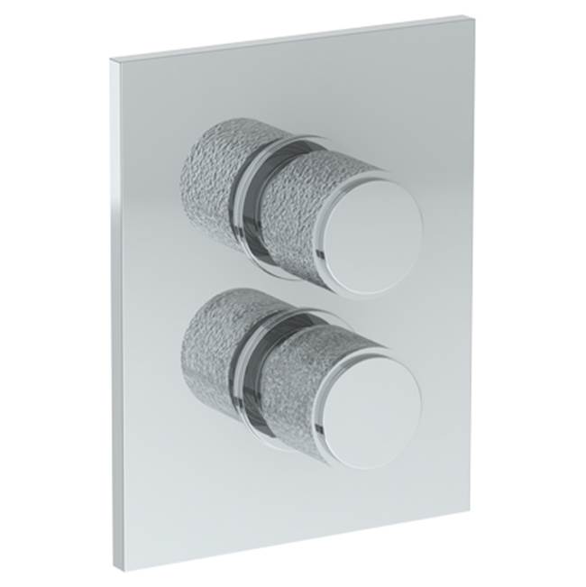 Watermark Wall Mounted Thermostatic Shower Trim with built-in control, 6 1/4'' X 8''