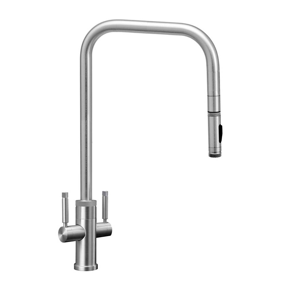 Waterstone Fulton Industrial Extended Reach 2 Handle Plp Faucet - Toggle Sprayer