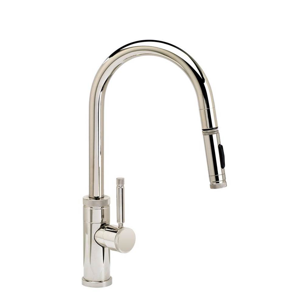 Waterstone Waterstone Industrial Prep Size PLP Pulldown Faucet - Toggle Sprayer - Angled Spout