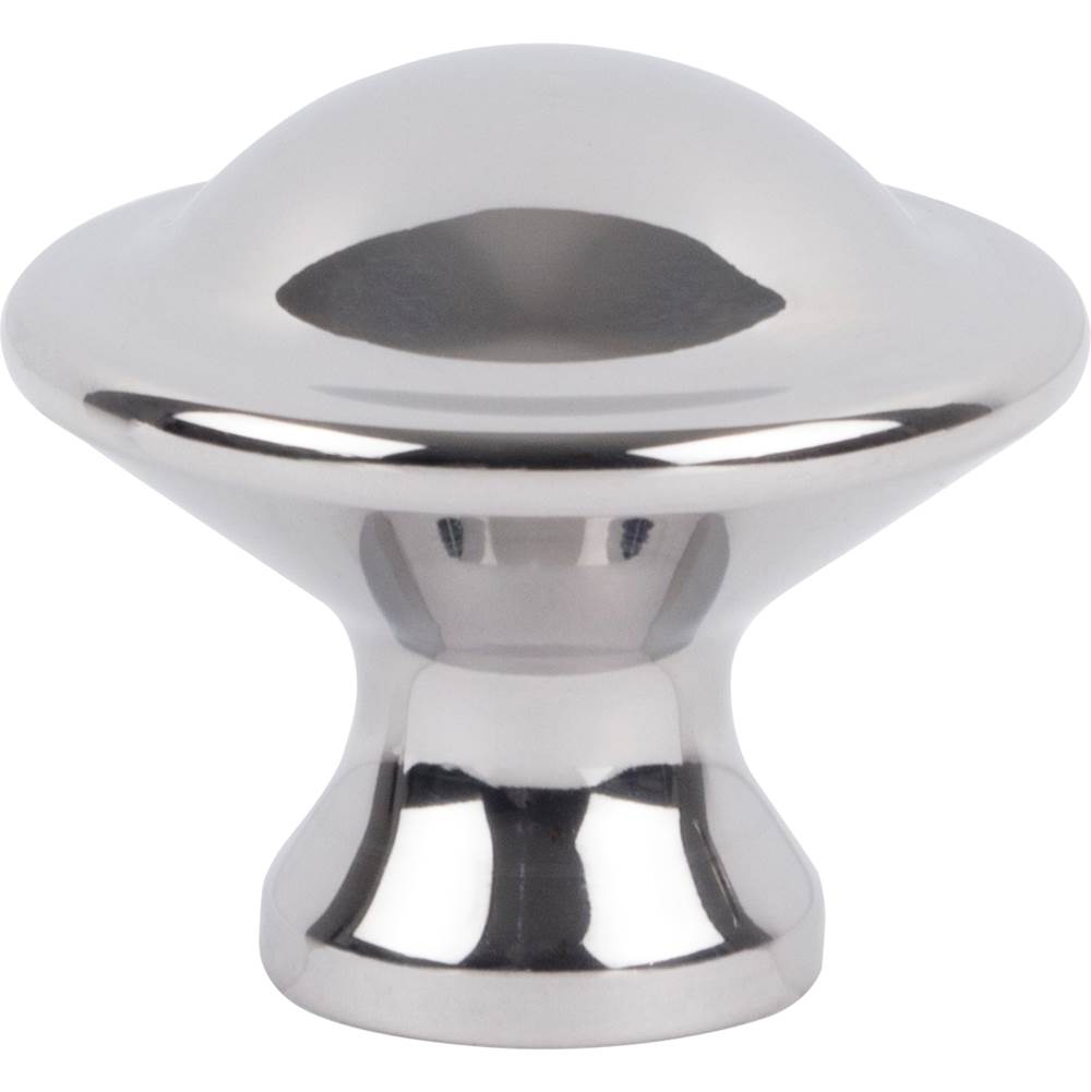 Atlas Torrance Knob 1 1/8 Inch Polished Stainless Steel