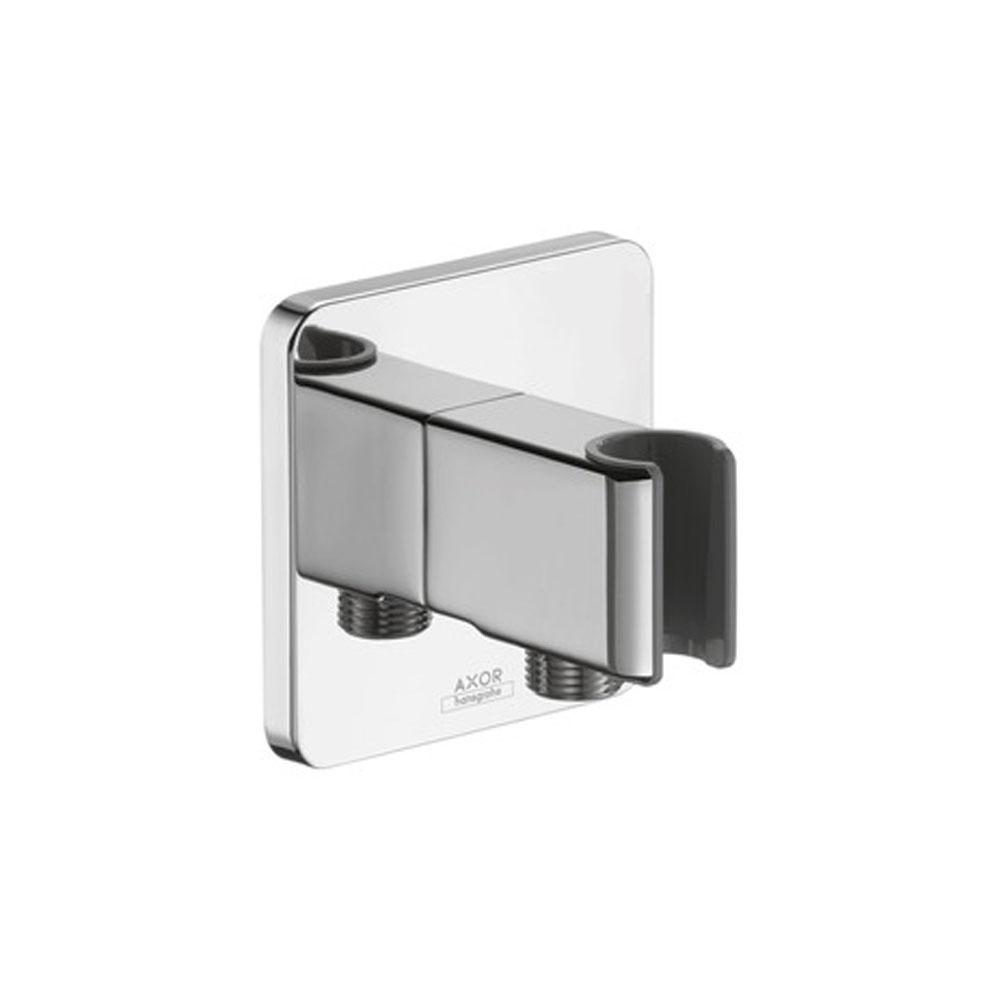 Axor ShowerSolutions Handshower Holder with Outlet in Chrome