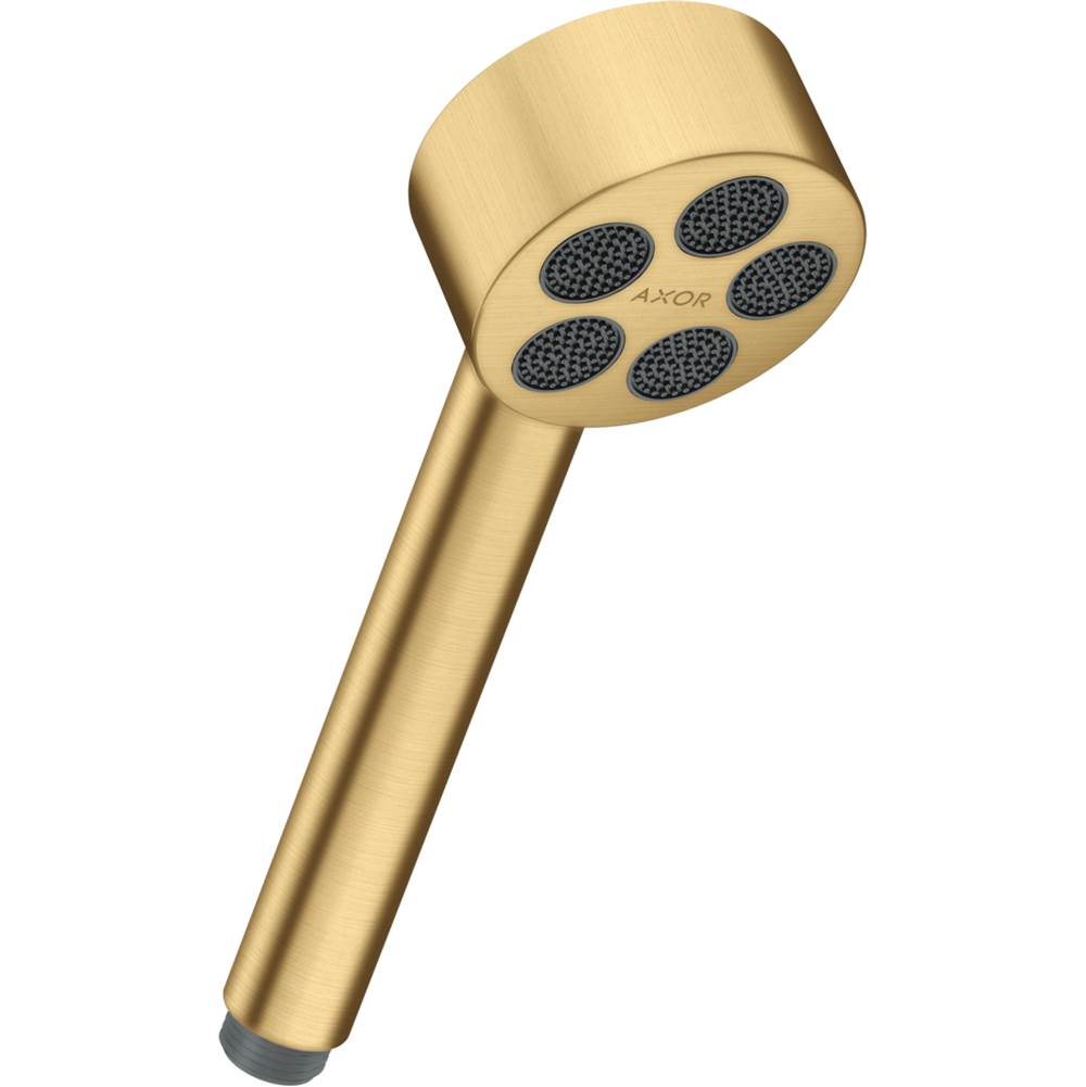 Axor ONE Handshower 1-Jet, 2.5 GPM in Brushed Gold Optic