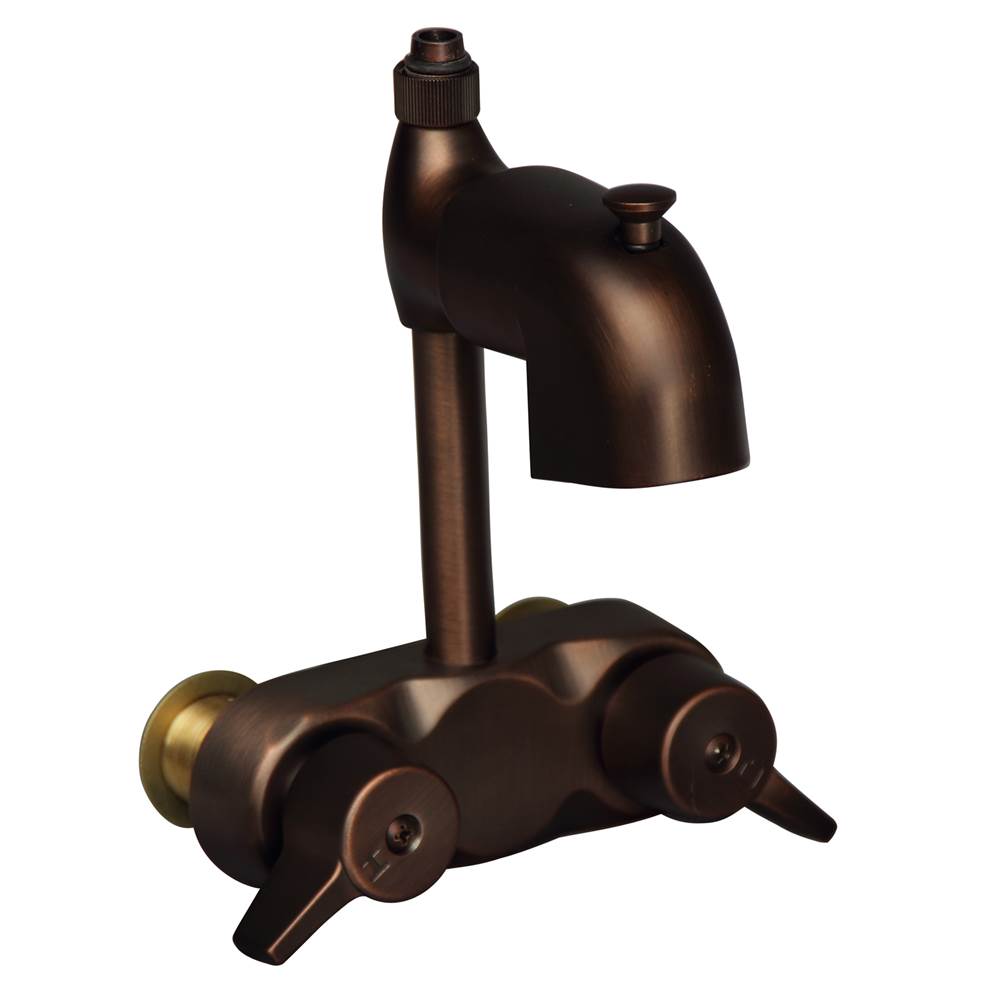 Barclay Diverter Code Spout, Handles and Nipple, Oil Rubbed Bronze