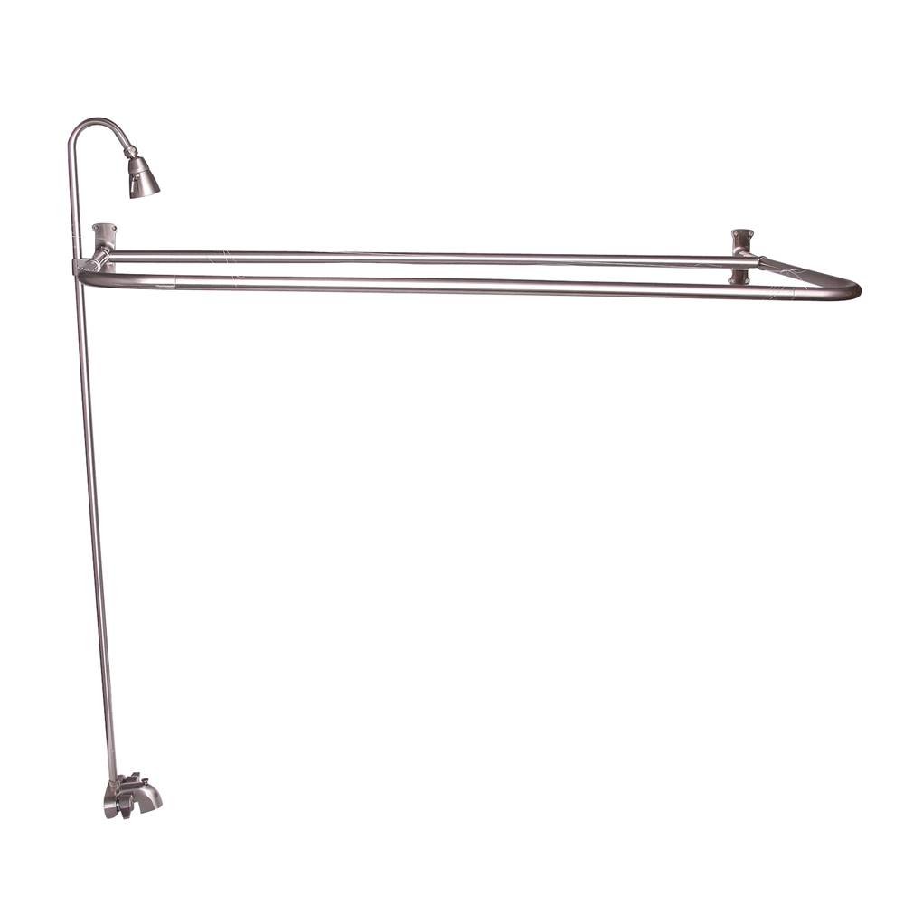 Barclay Converto Shower w/60'' D-Rod, Fct, Riser,Brushed Nickel