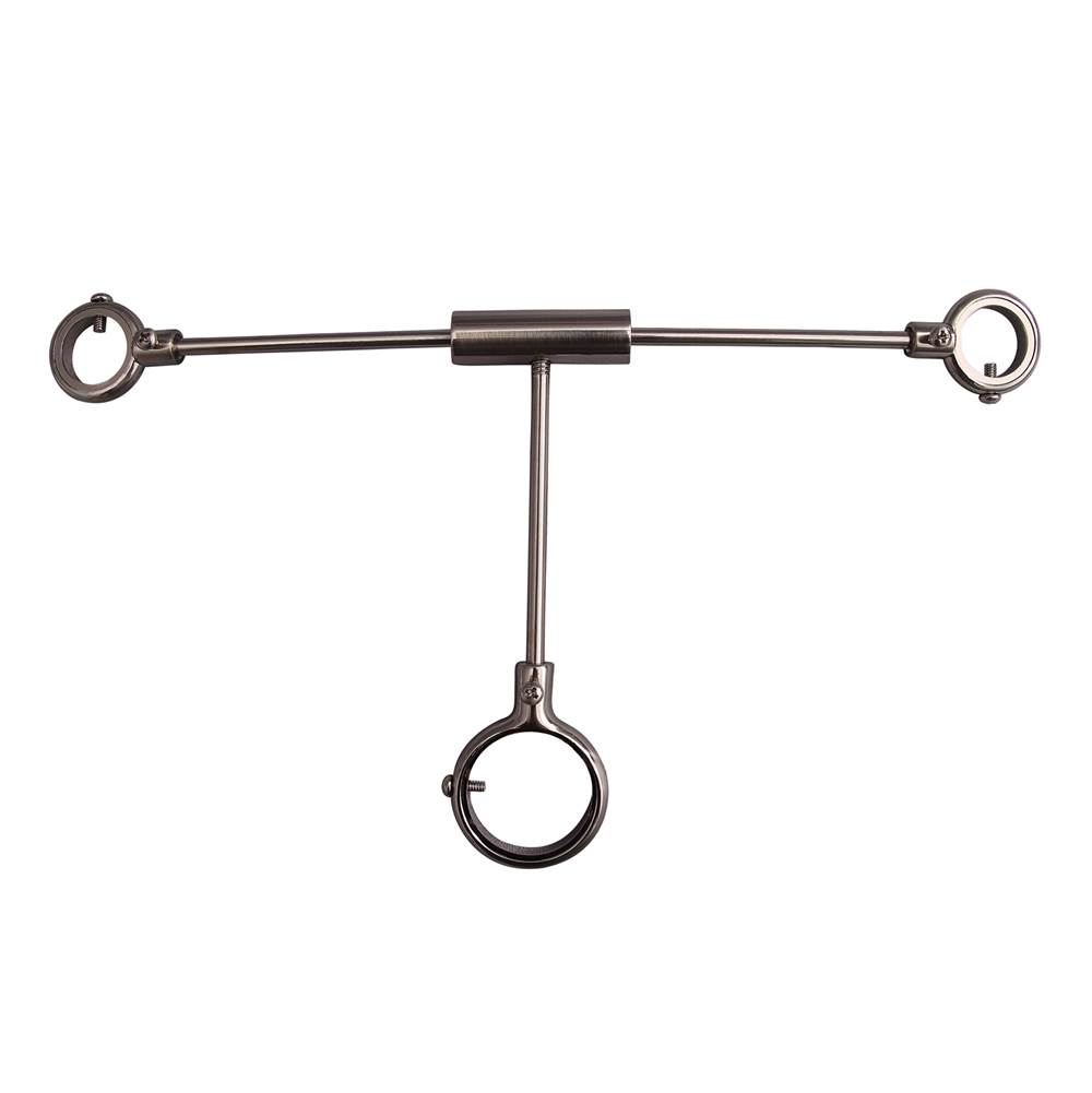 Barclay Tub Supply Line Support,Brushed Nickel