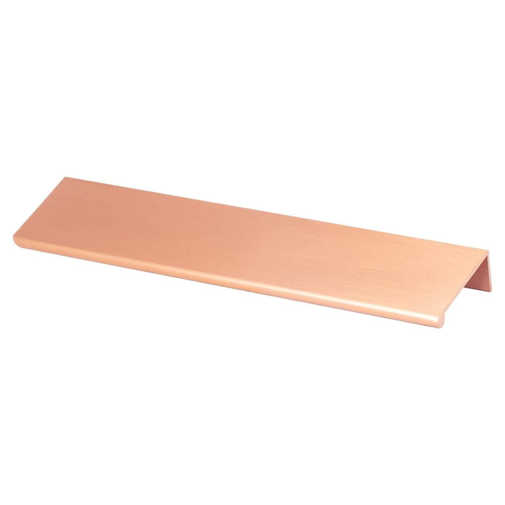 Berenson Bravo 169mm CC Brushed Copper Edge Pull - Part measures 1/16in. Thickness