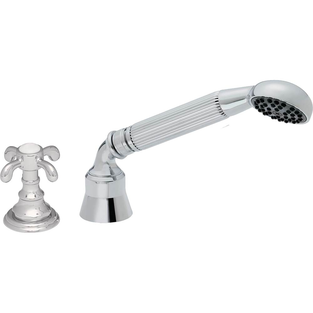 California Faucets Complete Handshower & Diverter for Roman Tub