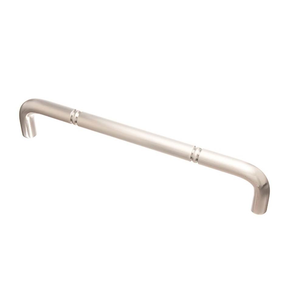 Colonial Bronze Cabinet, Appliance, Door and Shower Pull Hand Finished in Satin Nickel