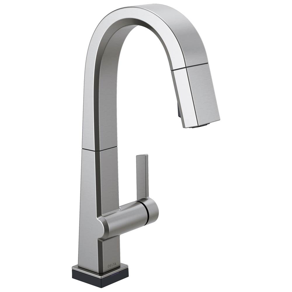 Delta Faucet Pivotal™ Single Handle Pull Down Bar/Prep Faucet With Touch2O Technology