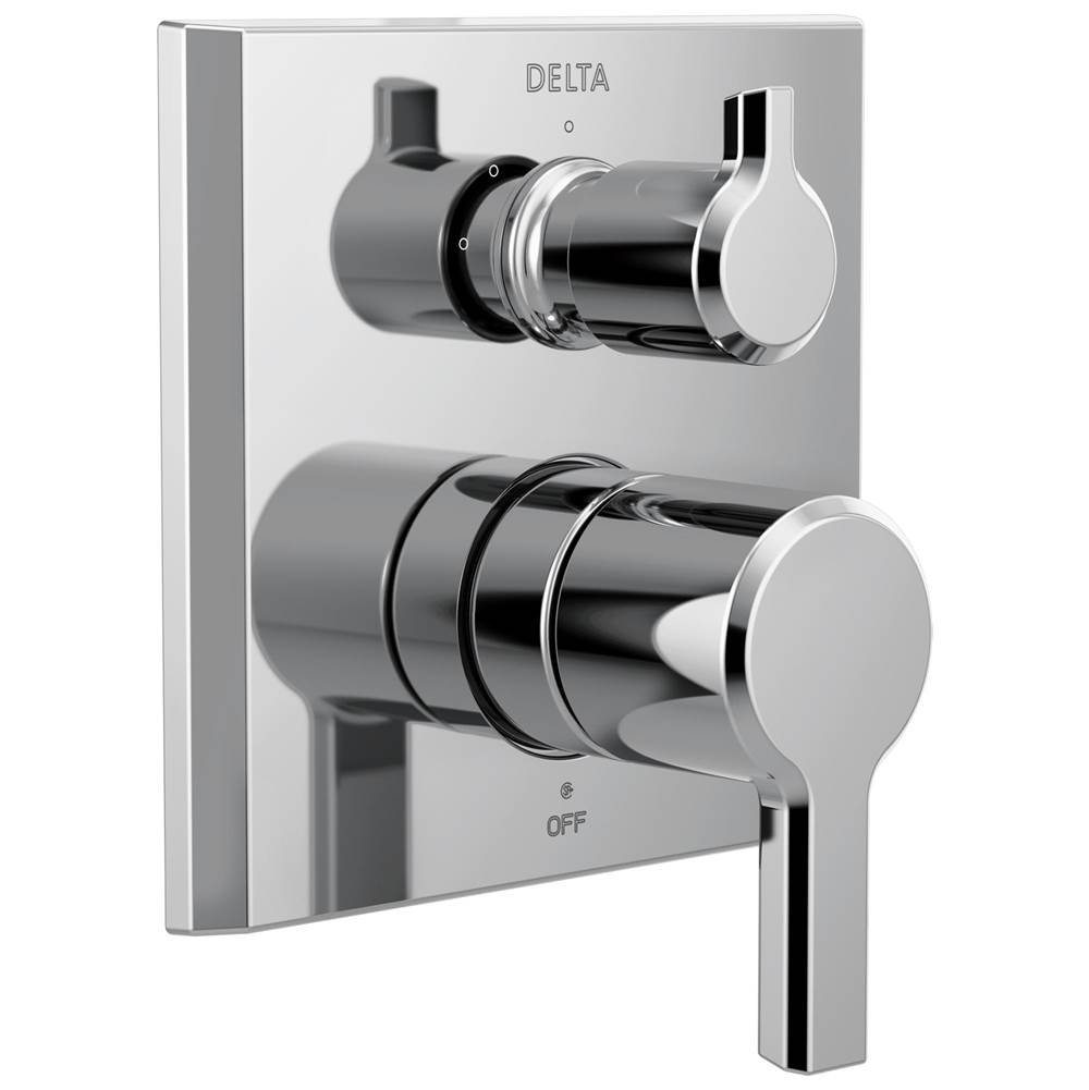 Delta Faucet Pivotal™ 2-Handle Monitor® 14 Series Valve Trim with 3-Setting Diverter