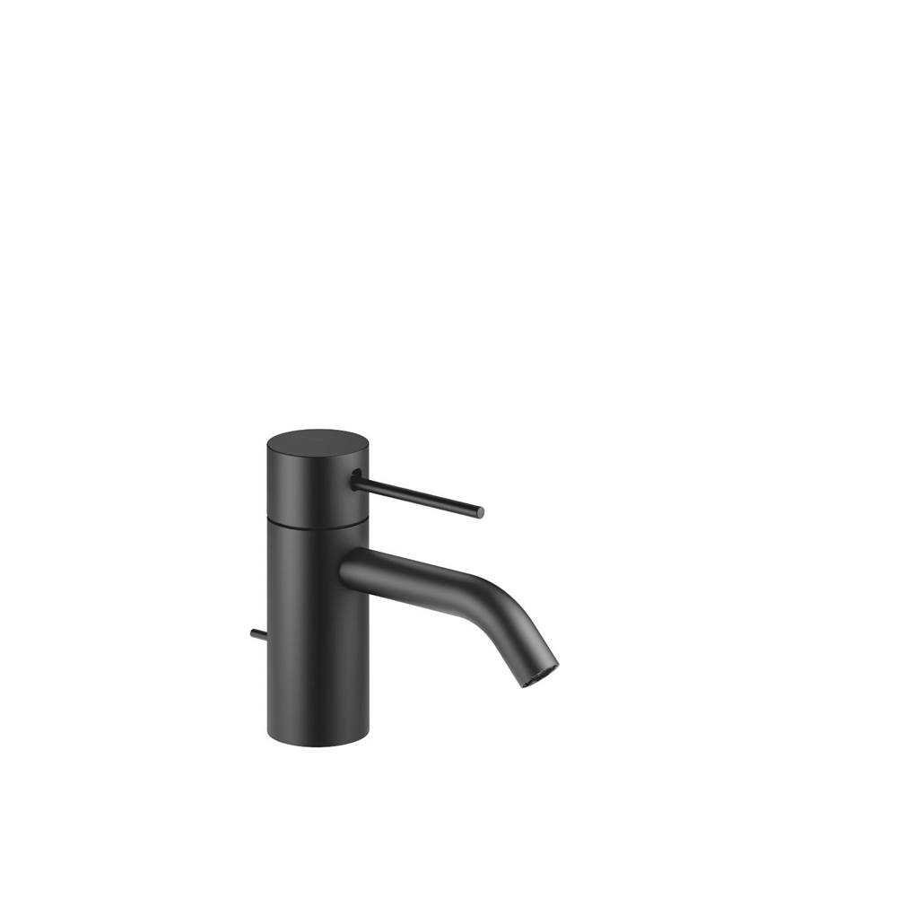 Dornbracht Meta Meta Slim Single-Lever Lavatory Mixer With Drain In Black Matte