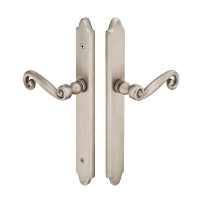 Emtek Multi Point C6, Dummy Pair, Concord Style, 1-1/2'' x 11'', Ribbon and Reed Lever, RH, US15
