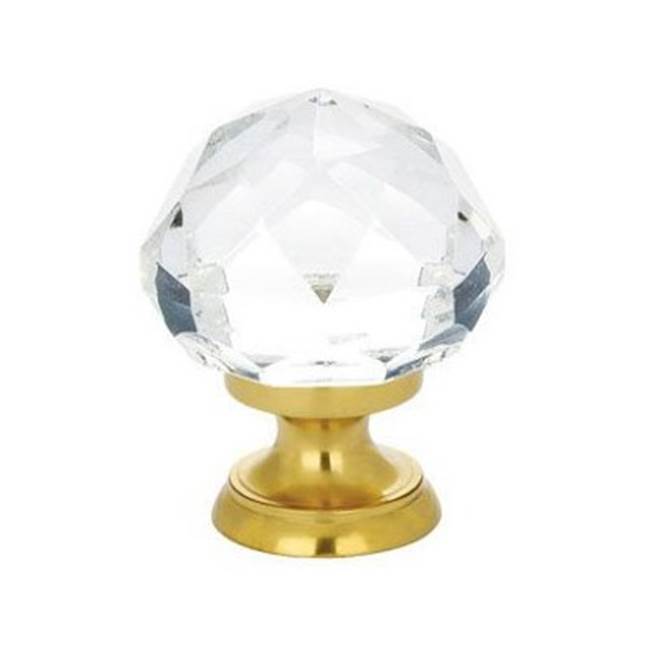 Emtek Diamond Cabinet Knob, 1-1/4'', US15A