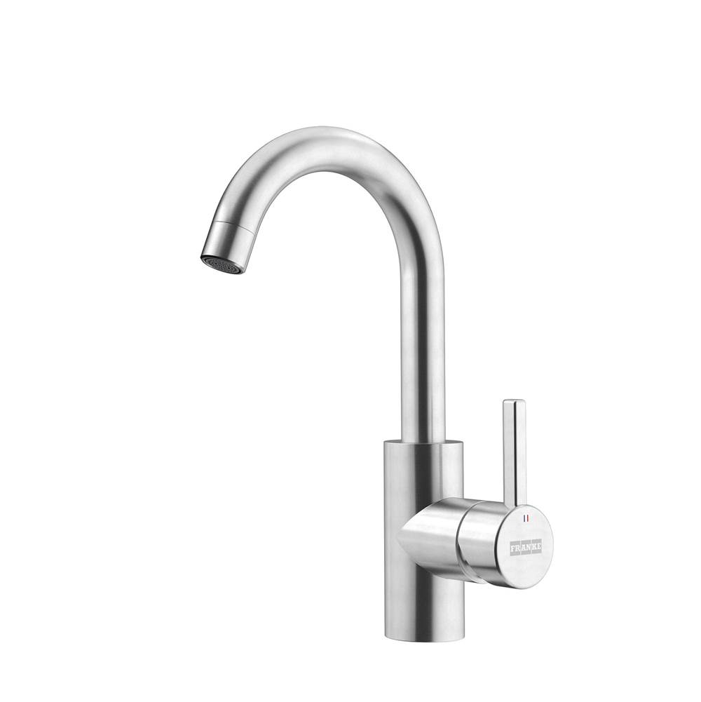 Franke Franke Eos Neo 11.25-po Single Handle Swivel Spout Bar Faucet in Stainless Steel, EOS-BR-304