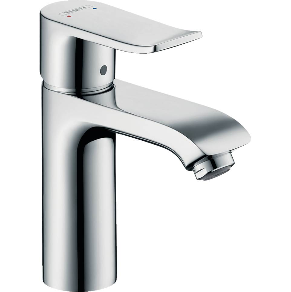 Hansgrohe Metris Single-Hole Faucet 110 with Pop-Up Drain, 0.5 GPM in Chrome
