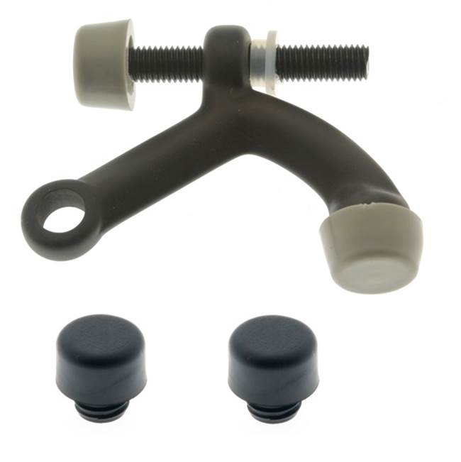 Idh Solid Brass Hinge Pin Stop Oil-Rubbed Bronze