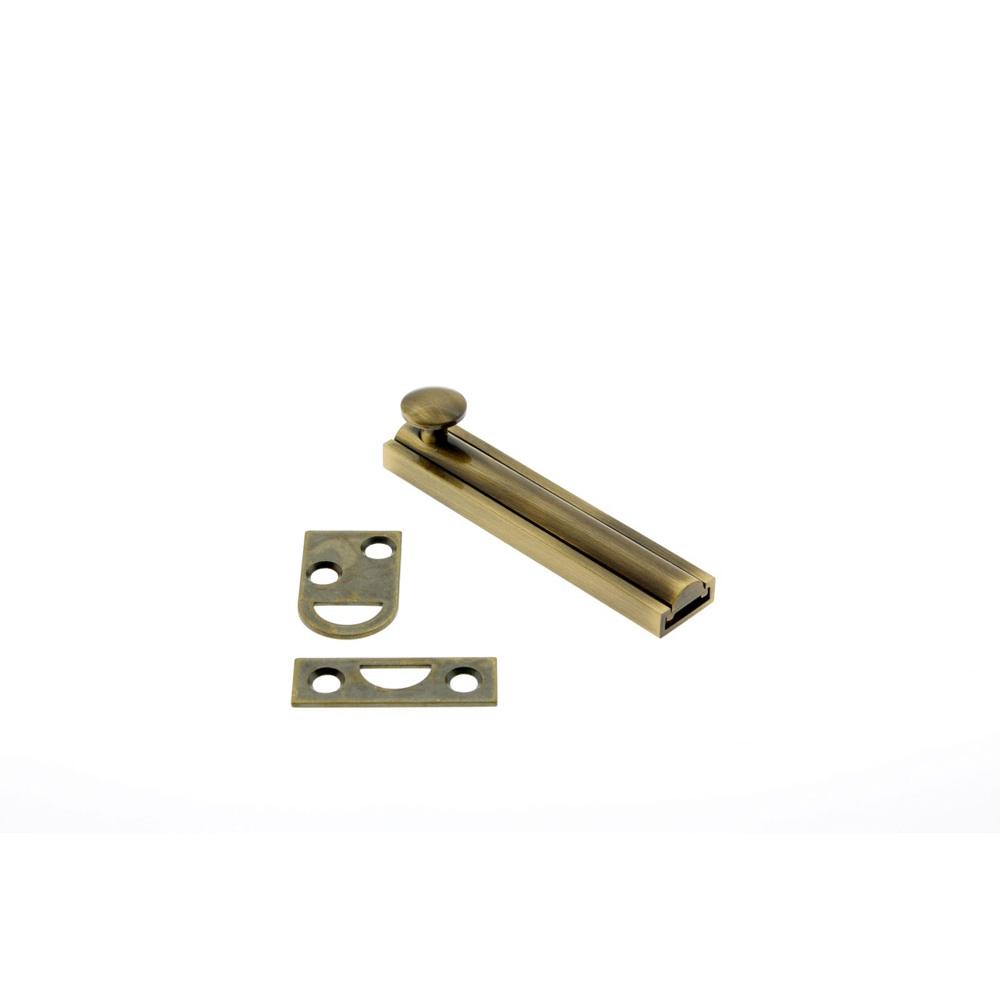 Idh 3'' Surface Bolt Antique Brass
