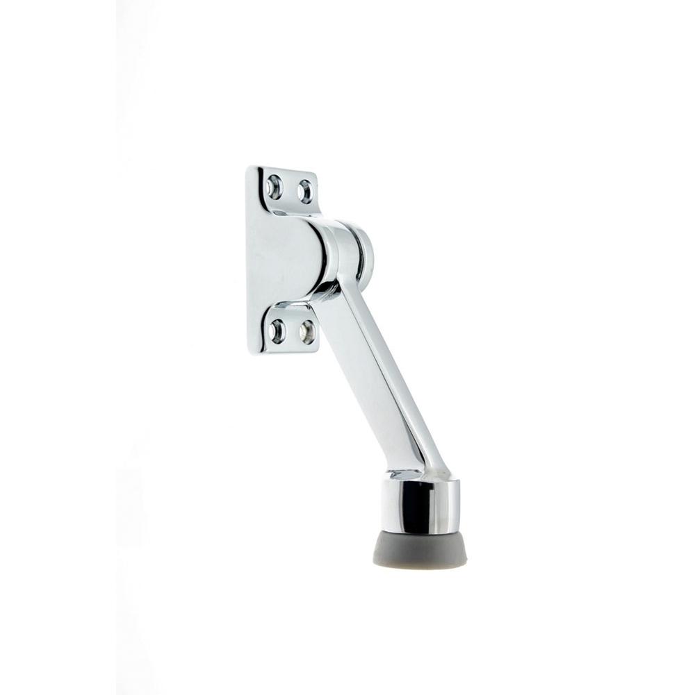 Idh 4-1/2'' Projection Square Kickdown Stop Polished Chrome