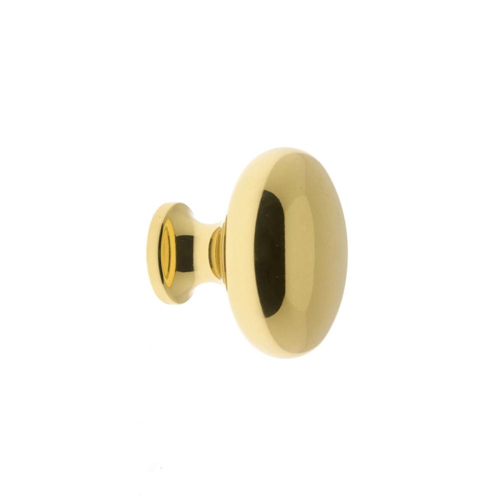 Idh 1-1/2'' Round Knob Polished Brass