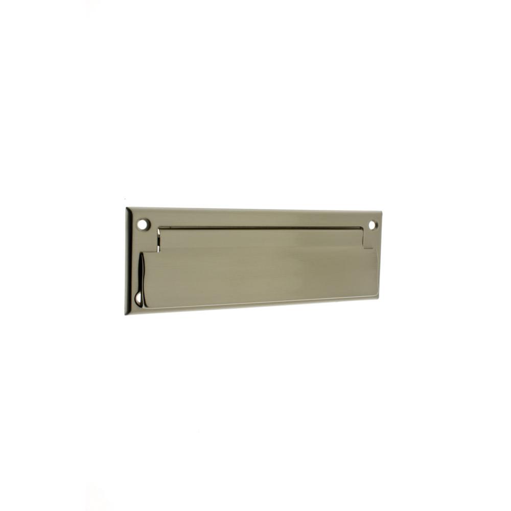 Idh Letter Mail Plate Front Only Satin Nickel