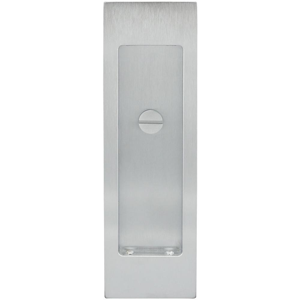 INOX PD Series Pocket Door Pull 2704 Privacy Coin Turn US26D