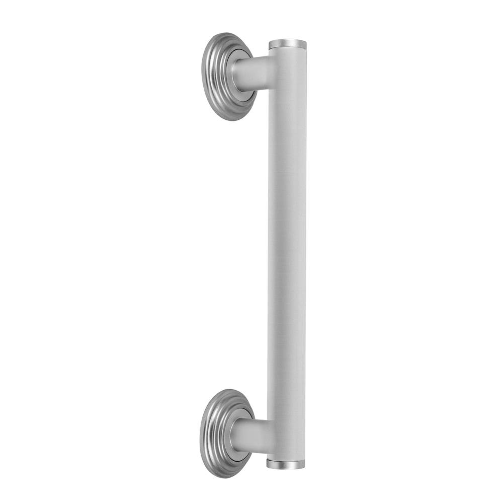 Jaclo 18'' Grand Grab Bar with Traditional Round Flange