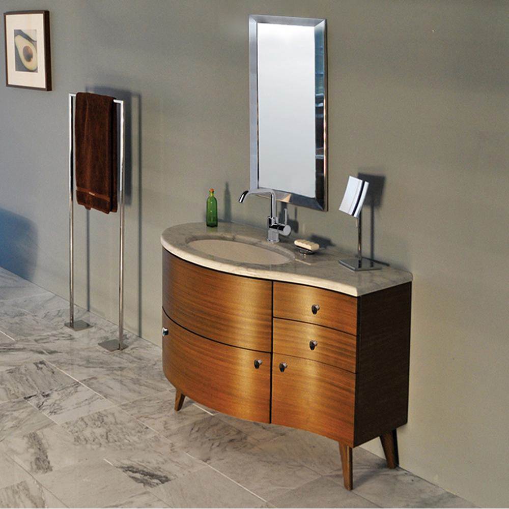 Lacava Countertop for vanity FLO-F-42L, with a cut-out for Bathroom Sink 33LA,  42 1/2''W, 21 3/4''D, 1 1/4''H.