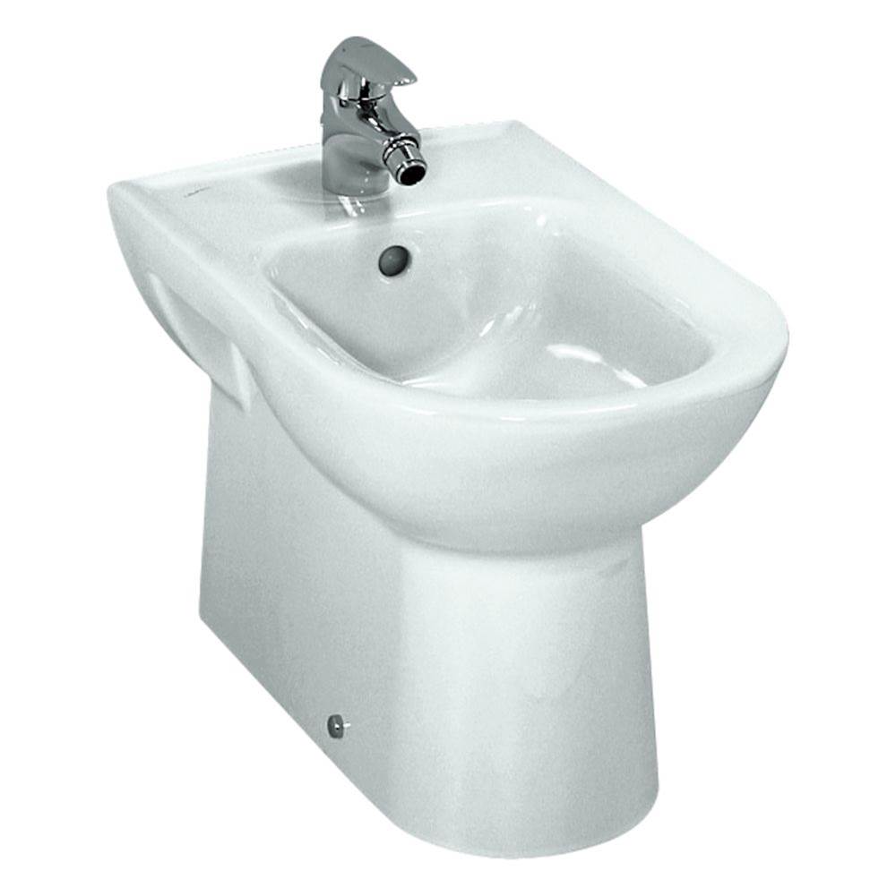 Laufen Floorstanding bidet (option 304: with 1 centered tap hole, without lateral holes for water inlet)