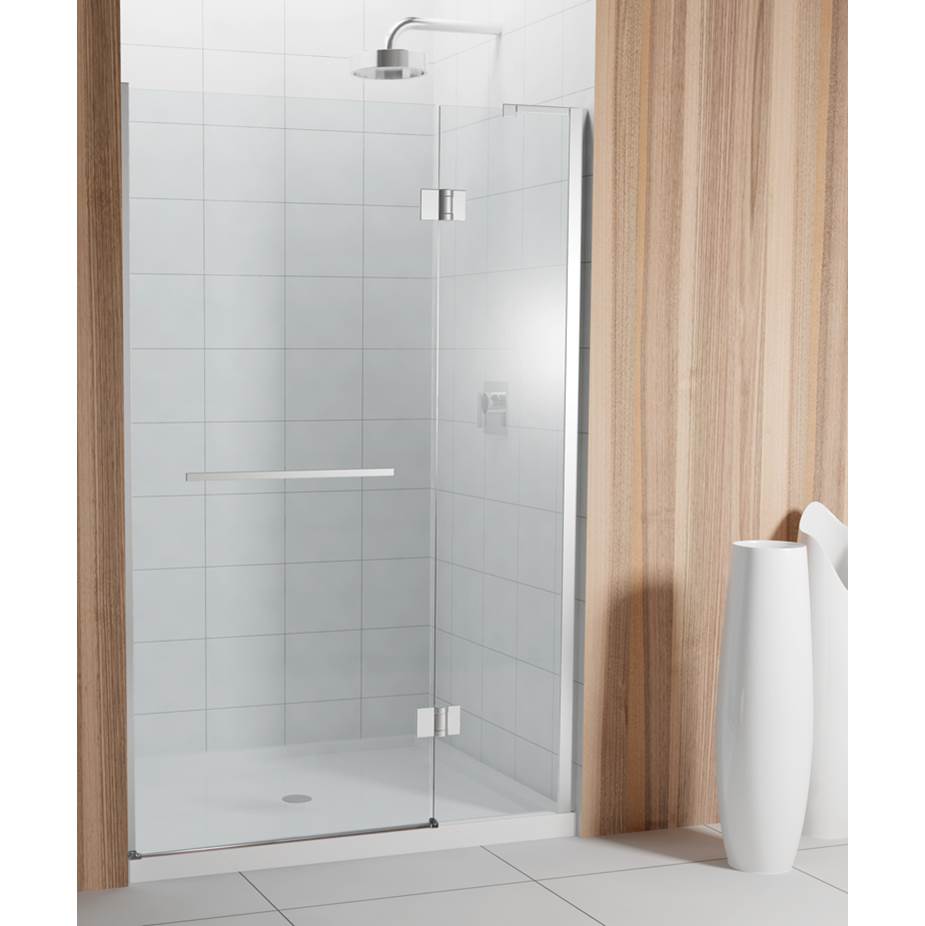 Oceania Baths California Pivoted 48,  Shower Doors, Chrome