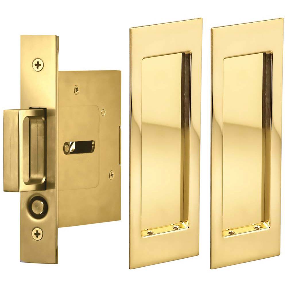 OMNIA Pocket Door Lockset ''N'' US3A