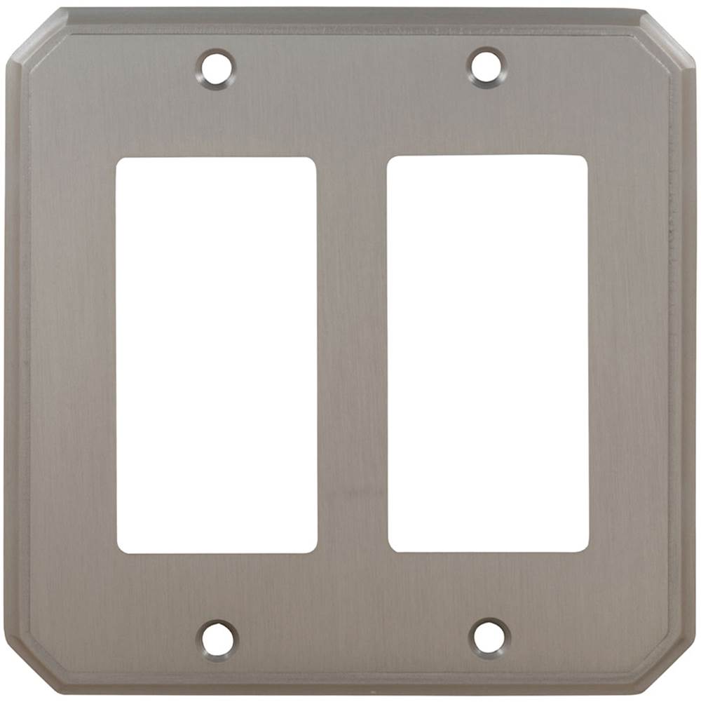 OMNIA Switchplate Double Toggle 26D