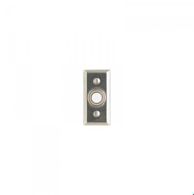 Rocky Mountain Hardware Rectangular Escutcheon Door Bell Button