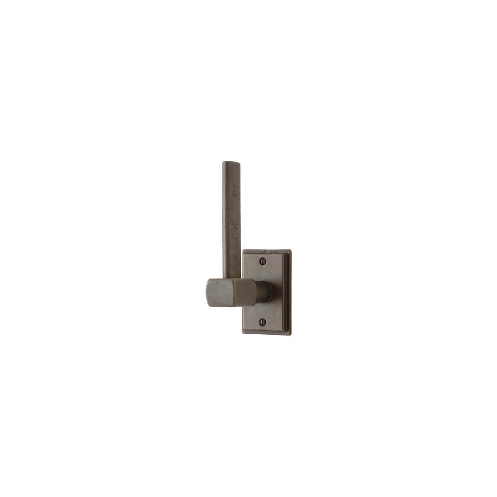 Rocky Mountain Hardware Corbel Rectangular Escutcheon Toilet Paper Holder, vertical, Tempo
