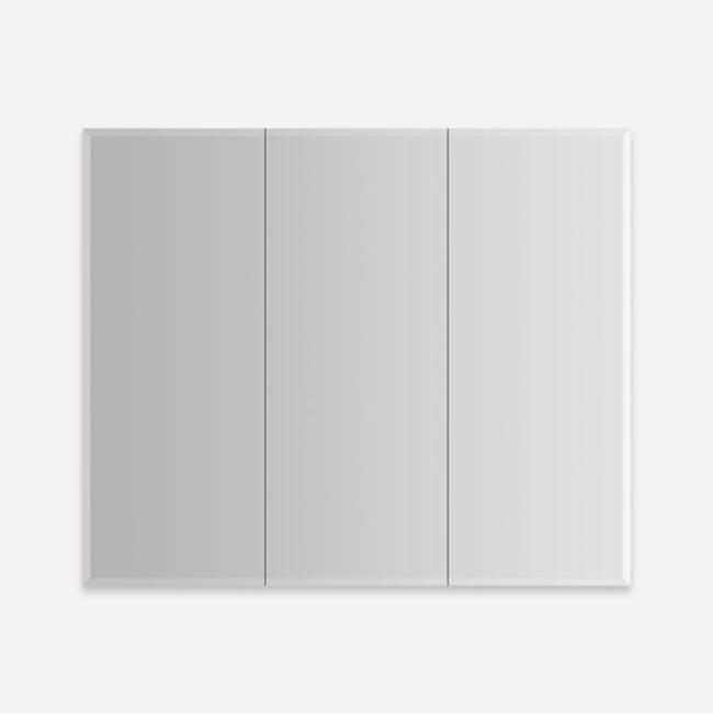 Robern PL Series Cabinet, 36'' x 30'' x 4'', Three Door, Bevel Edge, Classic Gray Interior, Electric